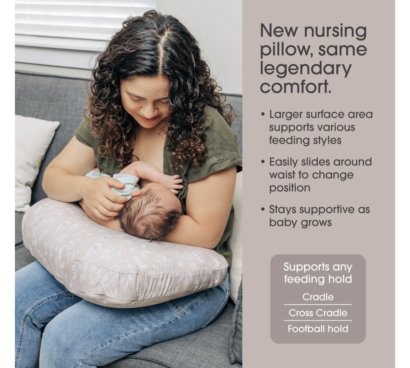 Boppy nursing pillow