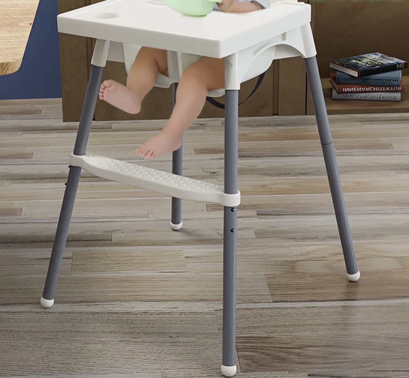 Ikea სკამის ფეხის სადგამი პლასტმასი