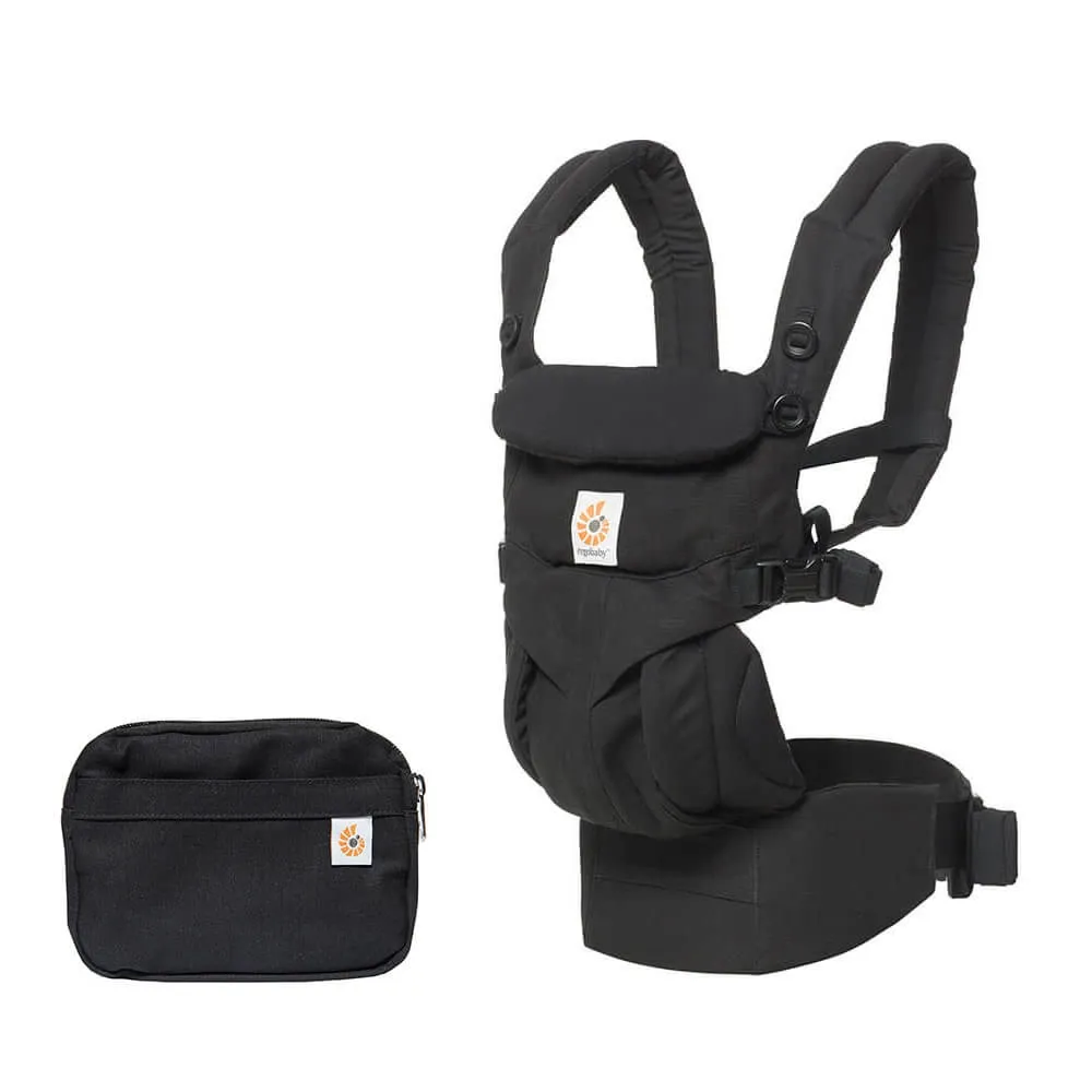 Ergobaby OMNI 360 ორიგინალი კენგურუ /  All-In-One Cool Air Mesh Black
