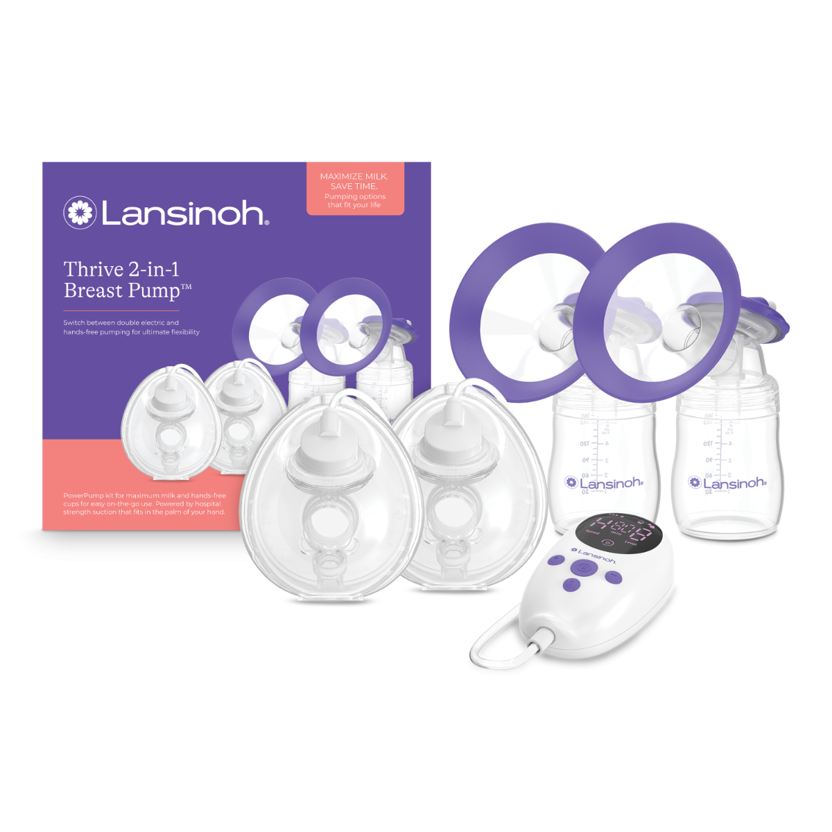 Lansinoh Thrive 2-in-1 (Wearable Breast Pump)