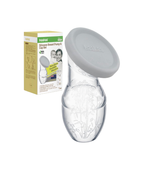 Haakaa - რძის ბუნებრივი საწველი თავსახურით 100ml